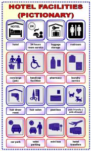 English Worksheet: Hotel Facilities:pictionary_2