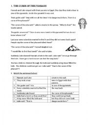 English Worksheet: Egypt 