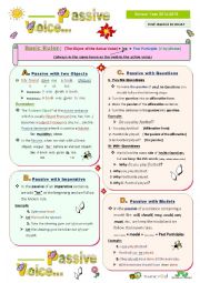 English Worksheet: Passive Voice