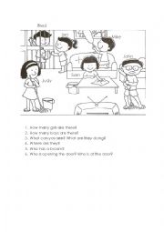 Picture description oral - grade 1 