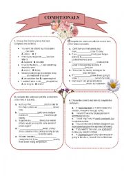 English Worksheet: Conditional Sentences Worksheet. 