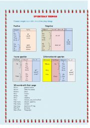 English worksheet: Present Simple Tense