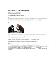 English Worksheet: Past perfect worksheet