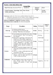 English Worksheet: Likes & Dislikes