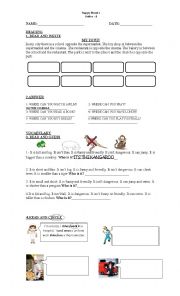 English Worksheet: Happy Street 2 Units 1-8