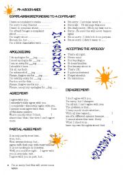 English Worksheet: Functions