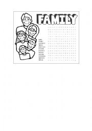 Family word search