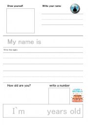 English Worksheet: What`s your name?