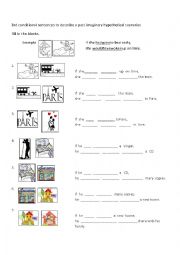 English Worksheet: 3rd conditional sentences