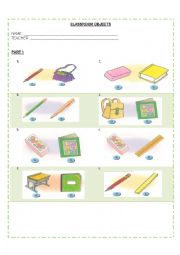 Classroom objects