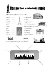Cities and their architectonic symbols