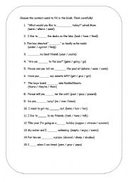 English Worksheet: flyers - work sheet