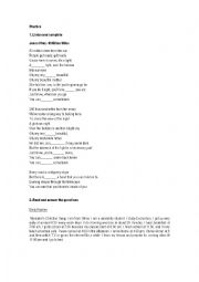 English Worksheet: practice