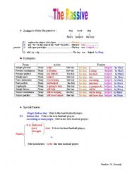 English Worksheet: the passive voice