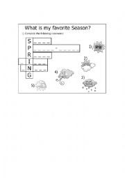 Seasons Crossword