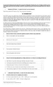 Simple Present worksheet