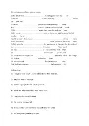 English Worksheet: Passive voice