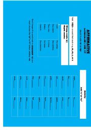 English Worksheet: Third person singular worksheet