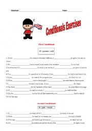 English Worksheet: Conditionals (Mixed)