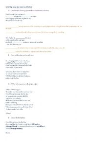 English Worksheet: Into the blue Cains offering