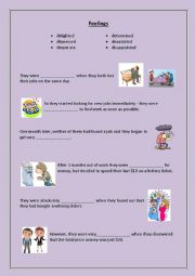 English Worksheet: Feelings beginning with d