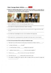 English Worksheet: voluntary work