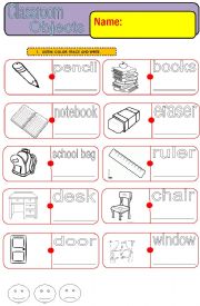 English Worksheet: School 