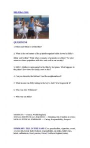 English Worksheet: billy elliot 