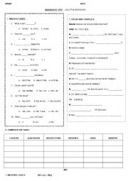 Diagnostic Test for Adults Elementary + KEY