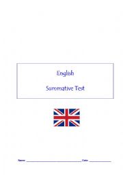 English Worksheet: English test -elementary level