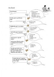 English Worksheet: Work Sheet for Hotels