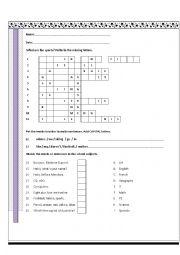 English Worksheet: High school final exam for teenagers