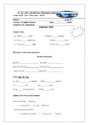 English Worksheet: exercices about grade 
