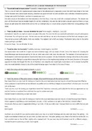 English Worksheet: Comments on tripadvisor