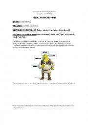 English Worksheet: LESSON PLAN