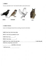 English Worksheet: Moonrise Kingdom trailer - listening, directions, scouting, noun forming