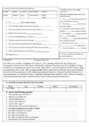 English Worksheet: computing exercises