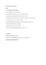 English Worksheet: Abstract nouns- V folloerd by obj and onfinitive TEST