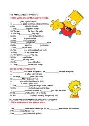 English Worksheet: pronoun