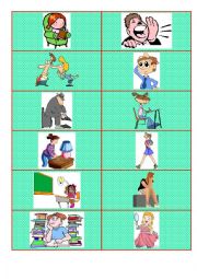 English Worksheet: Action verbs. Flashcards. Part 4.