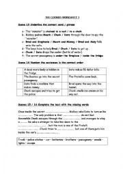 English Worksheet: Goonies 3