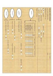 English Worksheet: Personal information - Abilities