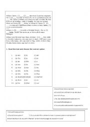 English Worksheet: technical english: computer