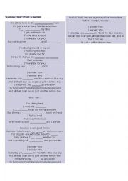 English Worksheet: Lemon tree