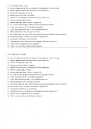 English Worksheet: Skateboarder (Reader - Events)