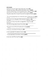 English Worksheet: so & such rephrasing