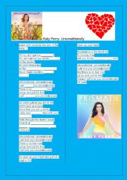 English Worksheet: Katy Perry