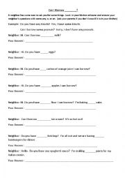 English Worksheet: Some, Any, A, or An Usage