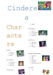 English Worksheet: Cinderella - vocab