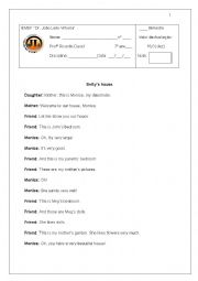 English Worksheet: Reading Comprehension